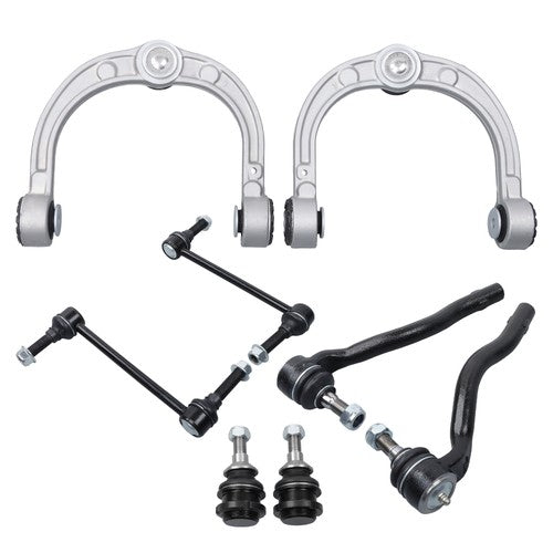 Solid Spare 8Pcs Front Control Arms Kit For Mercedes ML450 GL350 ML500 ML550 GL550 2008-2011