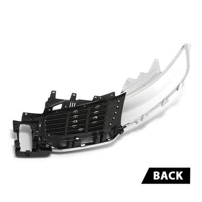 Solid Spare Front Upper Grille Insert Chrome Right Fit For 2016-2018 Lincoln MKX FO1200597