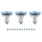 Solid Spare 3PK For Gravely Ariens 52" Deck Spindle Assembly w/Pulley 51537200 51528000