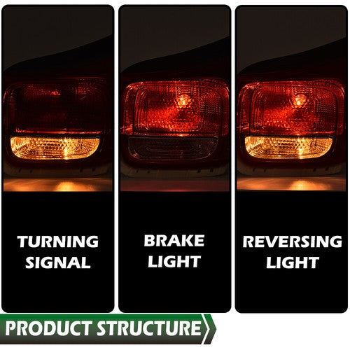 Solid Spare Fit For 2013-2015 Chevy Malibu [NON-LED]Tail Light Brake Lamp Outer Right Side