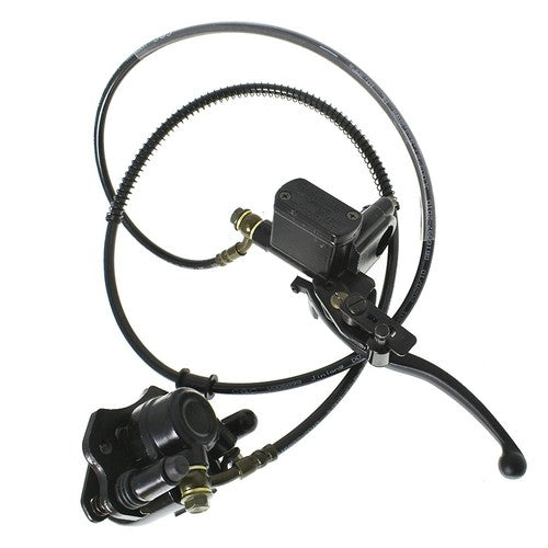 Solid Spare Left Brake Master Cylinder Caliper Assembly ATV Rear 90cc 110cc 125cc Chinese US