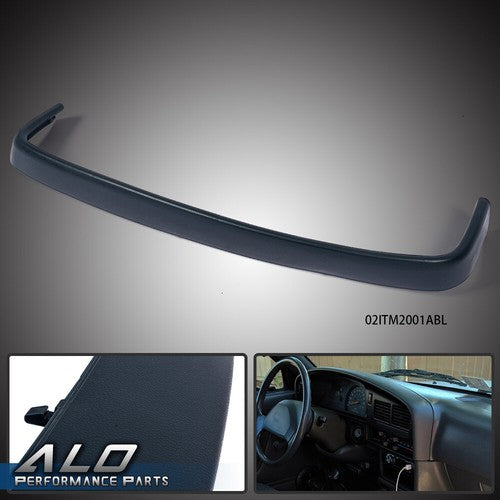 Solid Spare Fit For 89-95 Toyota Pickup Truck Molded Top Dash Pad Trim Bezel Textured Blue