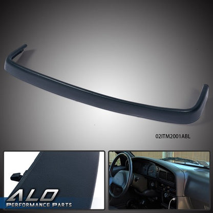 Solid Spare Fit For 89-95 Toyota Pickup Truck Molded Top Dash Pad Trim Bezel Textured Blue