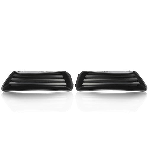 Solid Spare Front Bumper Insert Fog Light Cover Left+Right Fit For 2007-2009 Toyota Camry