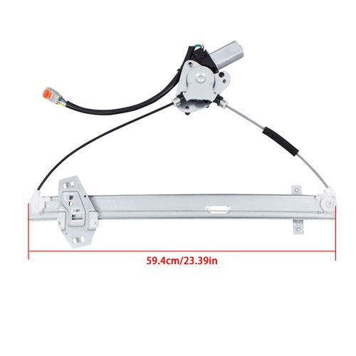 Solid Spare For Honda Pilot 2003-2008 Power Window Regulator Front Left with Motor 748-129