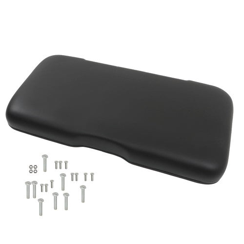 Solid Spare Golf Cart Black Front Seat Bottom Cushion 2008-Up Fits For EZGO RXV Models