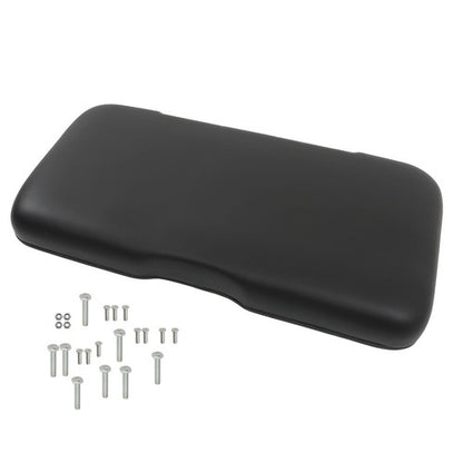 Solid Spare Golf Cart Black Front Seat Bottom Cushion 2008-Up Fits For EZGO RXV Models