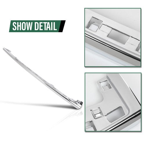 Solid Spare Rear Bumper Face Bar Trim Molding Step Pad Fit For 2011-2021 Jeep Grand Cherokee