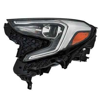 Solid Spare 1PC LH Xenon HID Headlight Assembly Set fit For GMC Terrain 18-21 Chrome Housing