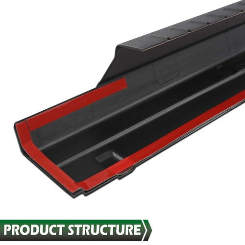 Solid Spare Rocker Panels Guard Fit For 07-13 Chevy Silverado/GMC Sierra 1500 Extended Cab