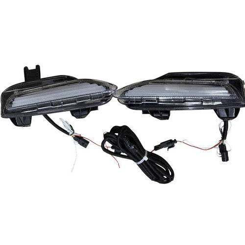 For 2014-2017 Infiniti Q50 DRL LED Turn Signal Lamps Fog Lights w/wiring 6pcs