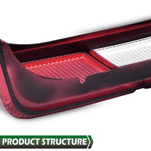 Solid Spare Fit For 87-93 Ford Mustang Fox Body LX Style Tail Light Taillamp Lens Right