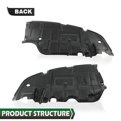 Solid Spare Front Engine Splash Shield Under Cover Fit For 07-12 Lexus ES350 Left & Right