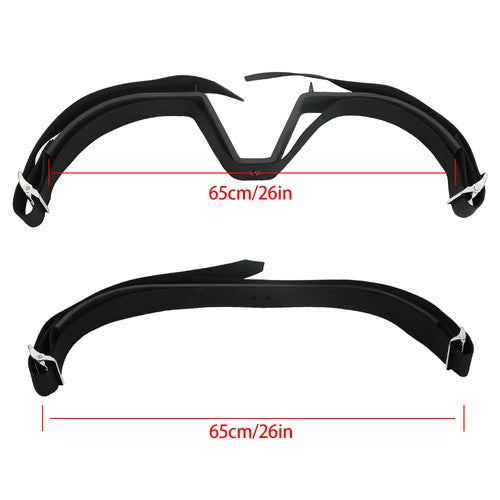 Solid Spare Rear Seat Bag Holder Universal Attachment Set Golf Cart For Club Car EZGo Yamaha