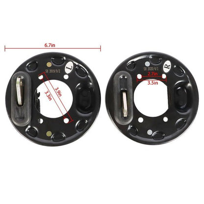 Solid Spare Brake Cluster Assembly For EZGO TXT PDS Golf Cart Driver&Passenger Side 1996-up