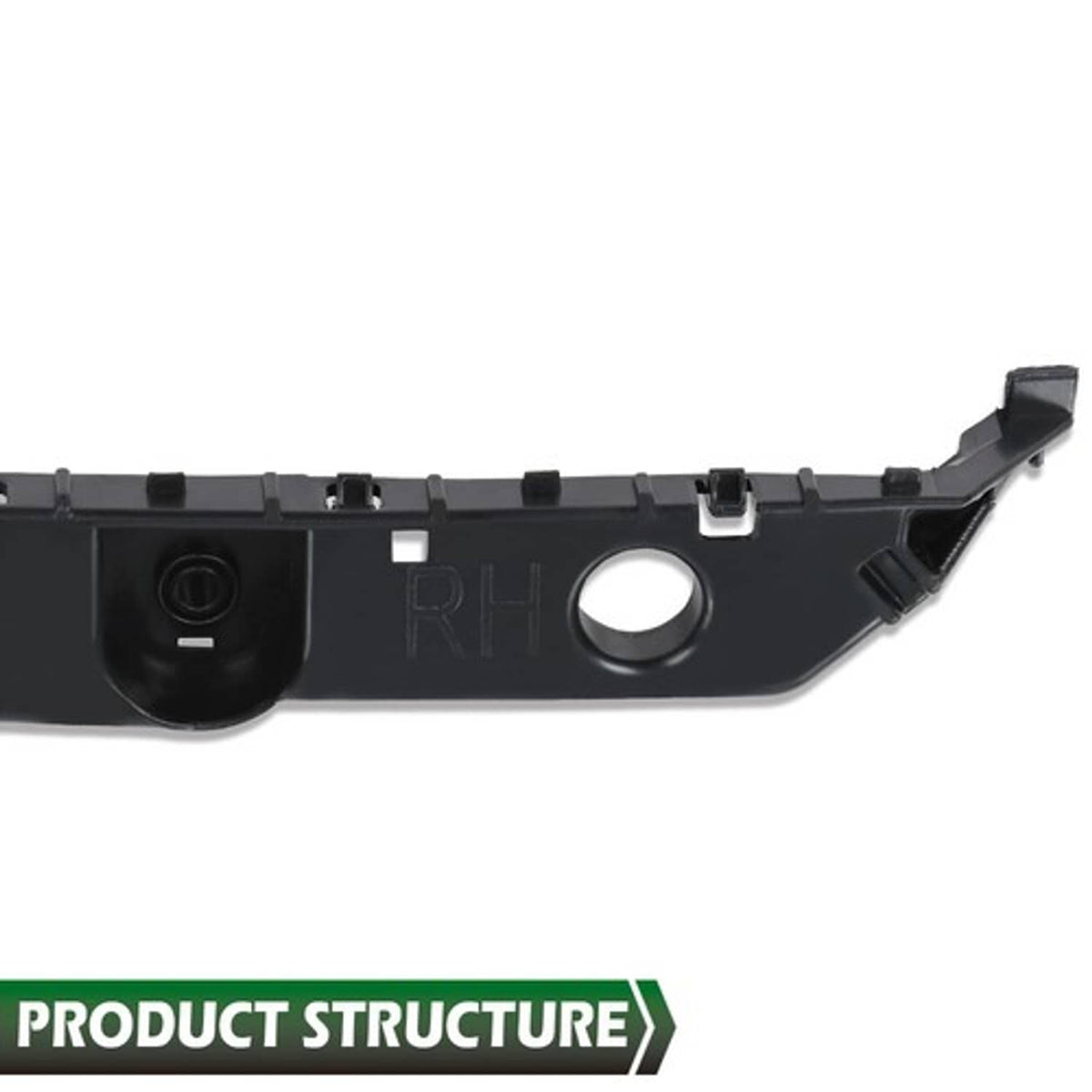 Solid Spare Rear Left+Right Side Bumper Bracket Retainer Fit For 2013-2019 Nissan Sentra