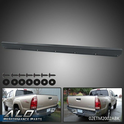 Solid Spare Tailgate Cover Molding Top Cap Protector Black Fit For 05-15 Toyota Tacoma