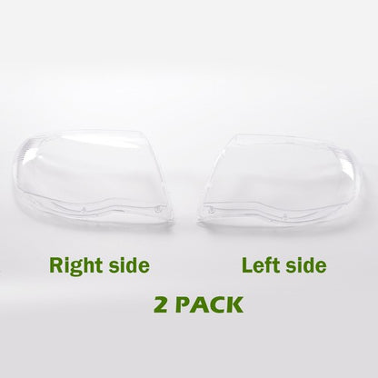 Solid Spare Fit For 2005-2011 Toyota Tacoma Headlight Replacement Lens Clear Left & Right