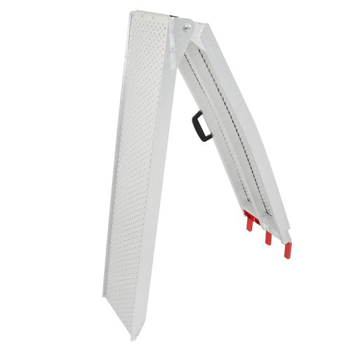 Solid Spare For SUV Trailer Dirt Bike 1PC 7.5FT x 6" 750LBS Folding Motorcycle Loading Ramp