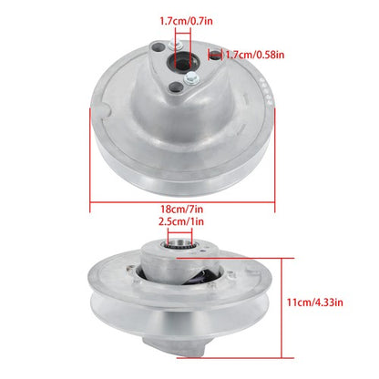 Solid Spare New For Kawasaki Mule 600 610 SX Secondary Clutch Driven Converter 49094-0040