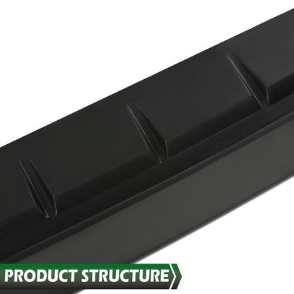 Solid Spare Fit For 09-18 Dodge Ram 1500 2500 3500 Tailgate Spoiler Rear Wing Spoiler