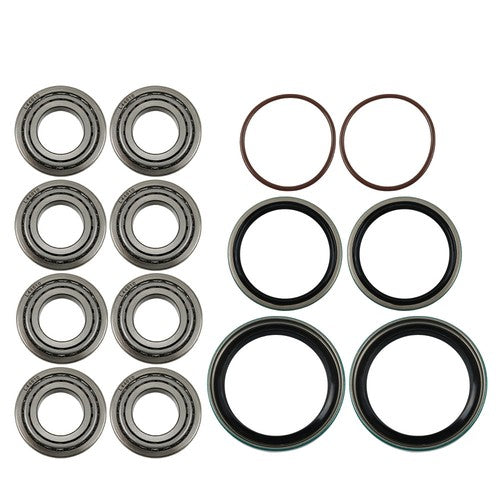 Solid Spare Fit For Polaris Sportsman Worker 335 400 500 front wheel bearings & seals kit