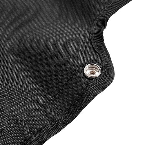 Solid Spare Black Soft Rear Panel Window/Dust Barrier For Arctic Cat Wildcat Trail 700