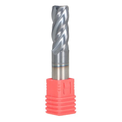 Solid Spare 1/2" 4 Flute Variable Helix Carbide End Mill - .030" Radius - AlTiN Coated