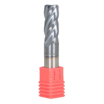 Solid Spare 1/2" 4 Flute Variable Helix Carbide End Mill - .030" Radius - AlTiN Coated