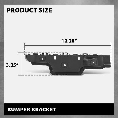 Solid Spare Front Bumper Outer Retainer Mounting Bracket Left Fit For 10-16 Cadillac SRX