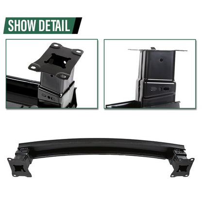 Solid Spare Fit For 2019-2023 VW Volkswagen Jetta Rear Bumper Reinforcement Bar VW1106136