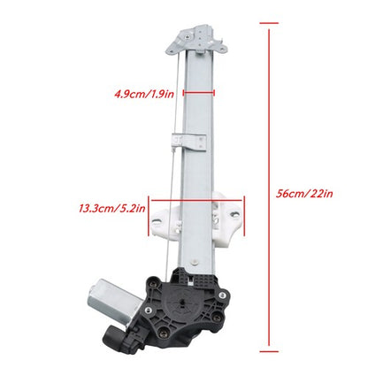 Solid Spare Front Right Power Window Regulator W/Motor 751-619 For Honda Accord 2013-17