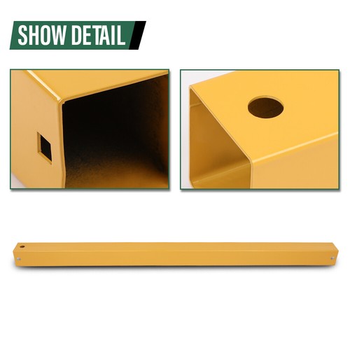 Solid Spare 350 lbs Sided Tailgate Utility Trailer Gate & Ramp Lift Assist System 2 Sided