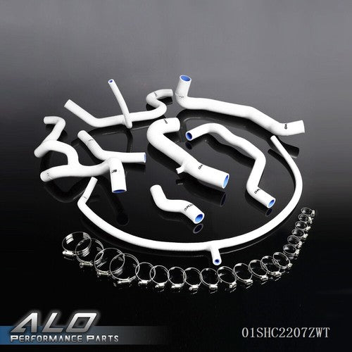 Solid Spare Fit For 94-98?VW Golf?GTI MK3 VR6 2.8 V6 White Silicone Radiator Coolant Hose