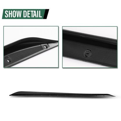 Solid Spare Fit For 2019-2023 BMW 3 Series G20 330i M Sport Side Skirts Body Kit Gloss Black