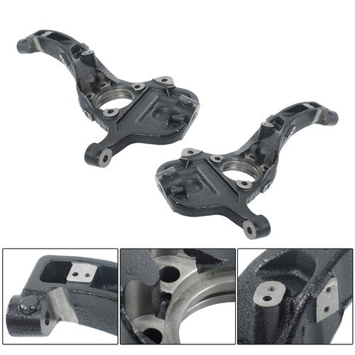 Solid Spare 2' Drop Lowering Spindles NEW For Chevrolet Silverado GMC Sierra 1500 2019-2022