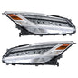 Solid Spare LED For Honda Accord Sedan 2016-2017 Projector Headlights Assembly Set Chrome