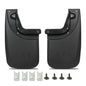 Solid Spare Fit For Toyota Tacoma 05-15 Splash Guards Mud Flaps Rear W/ Wheel Clips 2pcs