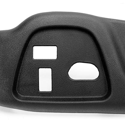 Solid Spare Front Driver Side Power Seat Outer Switch Trim Panel For 2006-2010 Hummer H3/H3T