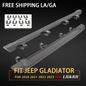 For 2020-2023 2025 Jeep Gladiator JT 4 Door Side Step Nerf Bars Running Boards