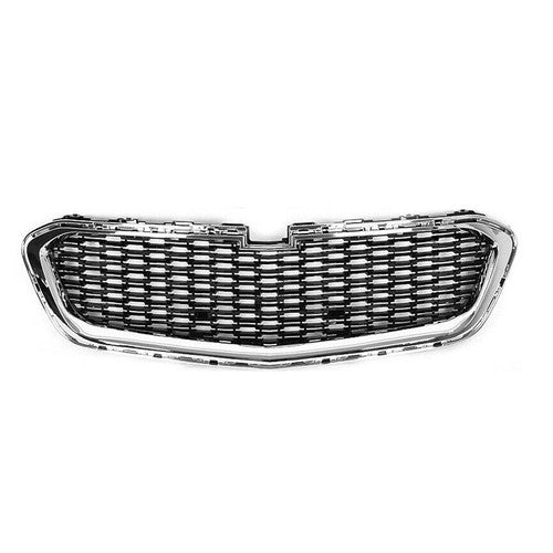 Fits 2014-2016 Chevrolet Malibu Grill Front Upper/Center/Lower Grille Chrome Set