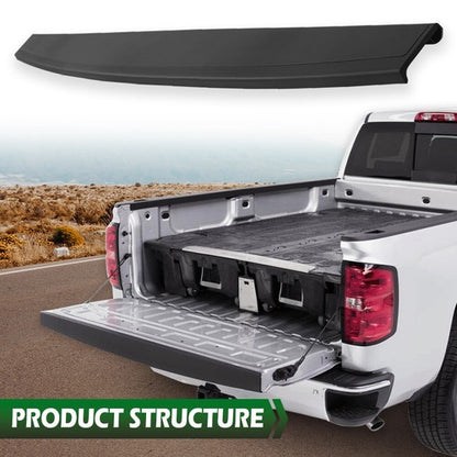 Solid Spare Tailgate Cap Molding Top Protector Fit For 2014-2019 Chevy Silverado/GMC Sierra