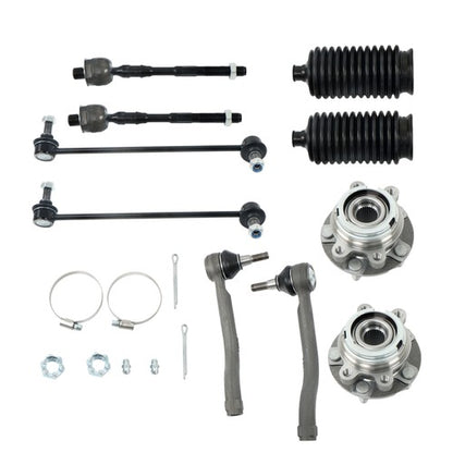 Solid Spare Front Wheel Hub & Bearing Suspension Kit 513294 For Nissan Altima 2.5L 2007-2012