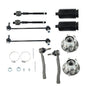Solid Spare Front Wheel Hub & Bearing Suspension Kit 513294 For Nissan Altima 2.5L 2007-2012