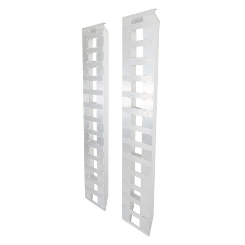Solid Spare 80"×15" Ramps 6000 LBS 2Pcs Hook end knife Aluminum For Truck Car Auto Trailer