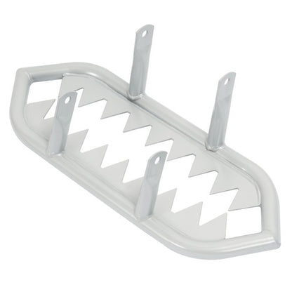Solid Spare For Yamaha Banshee YFZ 350 (1987-2006) Silvery Powder-Coated Front Bumper Steel