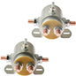 Solid Spare 2X Switch Relay Solenoid 12V 5 Terminal for Winch Motor Continuous Duty SBD4201D