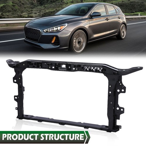 Solid Spare Front Radiator Support Assembly Fit For 2017-2018 Hyundai Elantra HY1225202