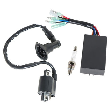 Solid Spare CDI BOX Ignition Coil Spark Plug For Polaris Sportsman Predator 90 2003-2006 US