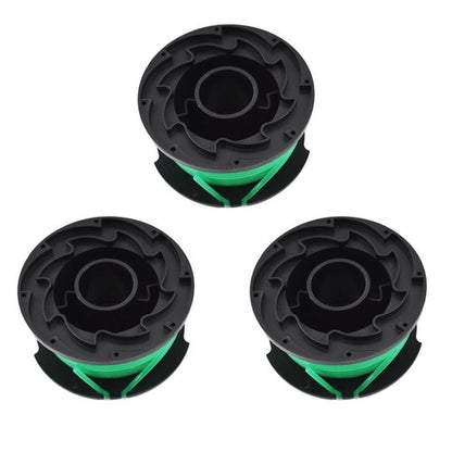 Solid Spare 3 PC SF-080 Auto Feed String Trimmer Spool Line Replacement for Black & Decker